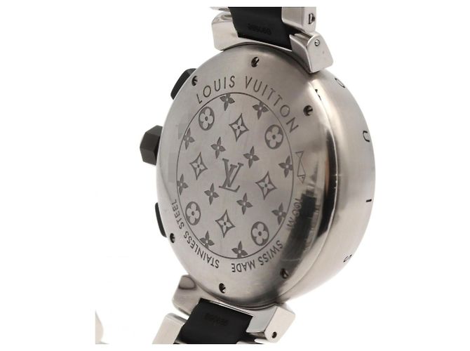Louis Vuitton Tambour Black Q118F Quartz Wristwatch - view 5