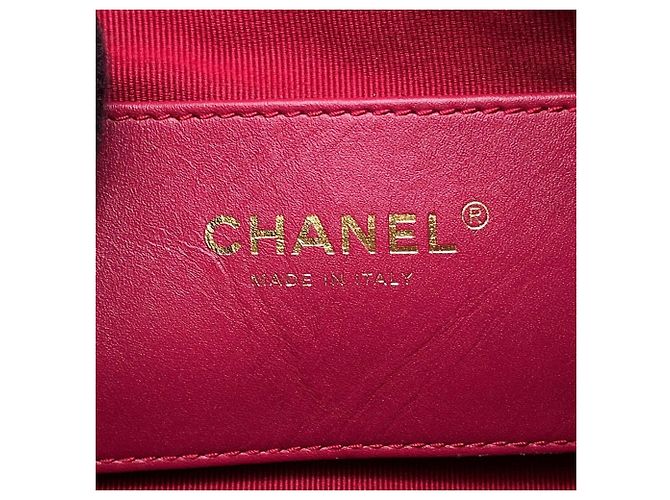 Mochila Chanel em couro Matelassé Preto - vista 13