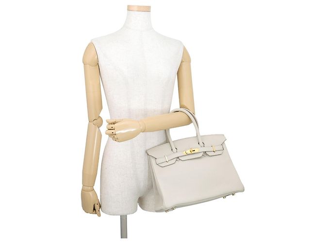 Hermès Hermes Birkin 30 Beton Handtasche - Ansicht 4
