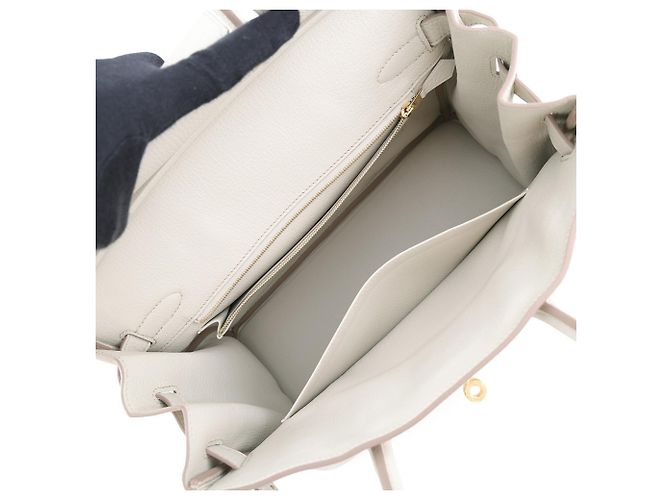 Hermès Hermes Birkin 30 Beton Handtasche - Ansicht 7