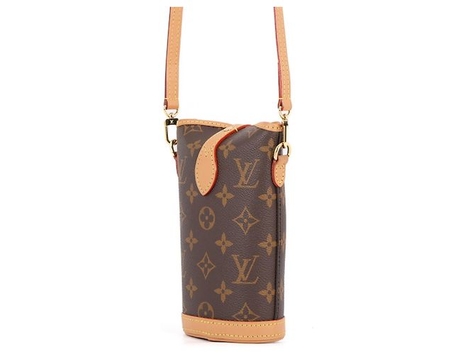 Louis Vuitton Monogram Fold Me Schultertasche Braun - Ansicht 2