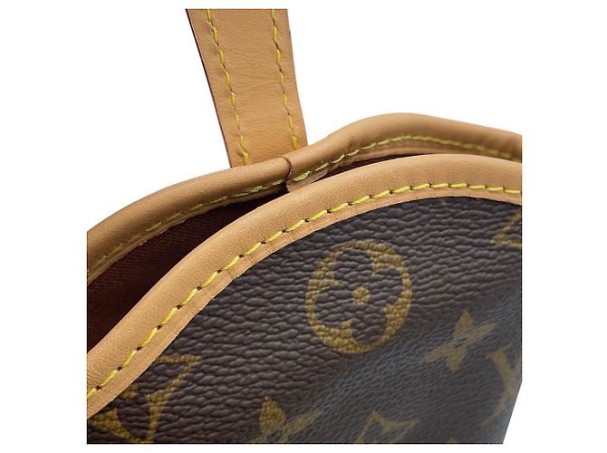 Louis Vuitton Monogram Fold Me Schultertasche Braun - Ansicht 9