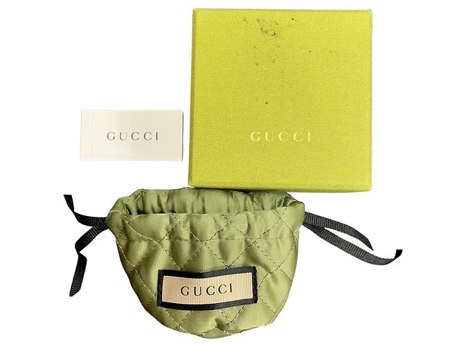 Gucci Double G Perlenohrringe Golden - Ansicht 6