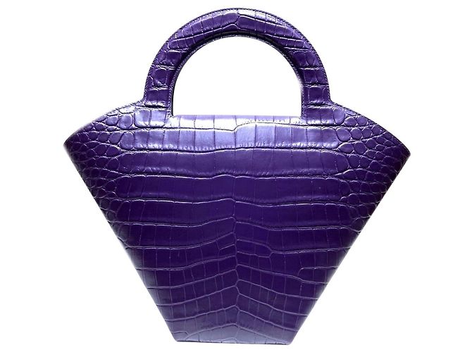 Borsa a mano Bottega Veneta Doll Small Porpora - vista 2