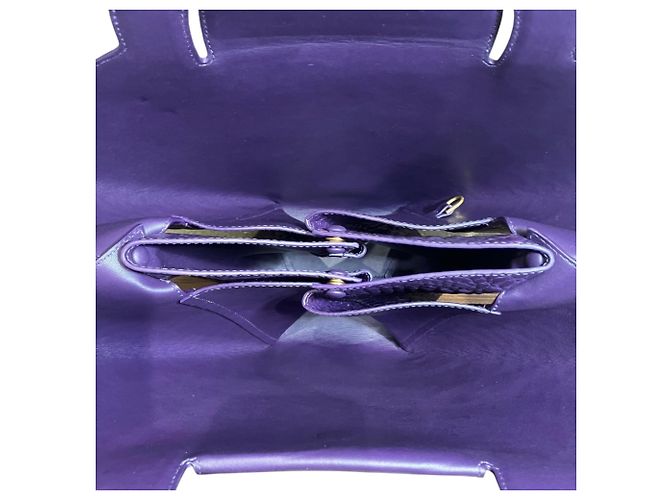 Borsa a mano Bottega Veneta Doll Small Porpora - vista 6