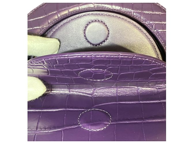 Borsa a mano Bottega Veneta Doll Small Porpora - vista 8
