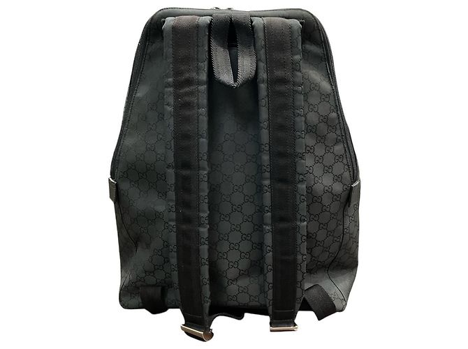 Gucci Rucksack Daypack Nylon Schwarz - Ansicht 2