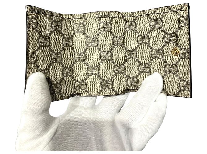Cartera Trifold Gucci x Balenciaga The Hacker Project Beige - vista 3