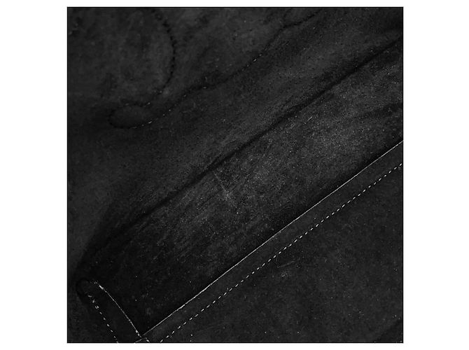Céline Celine Mini Cabas Anais Cuir Triomphe Handtasche Schwarz - Ansicht 11
