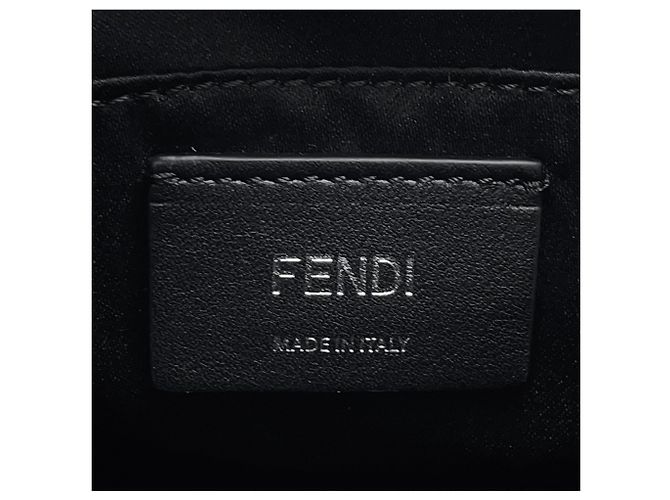 Fendi By The Way Mini Handtasche mit Strass Schwarz - Ansicht 13