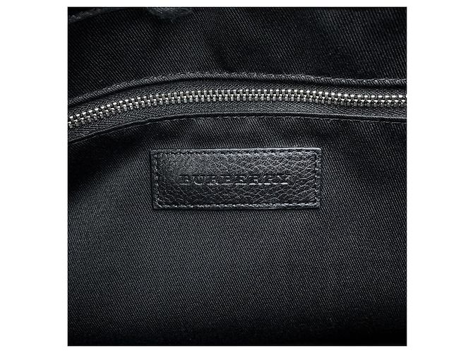Bolsa de Ombro Burberry Nova Check Preto Multicor - vista 16