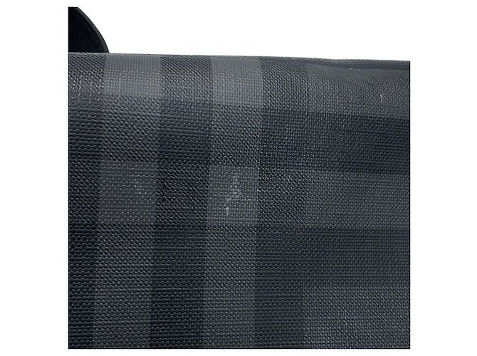 Bolsa de Ombro Burberry Nova Check Preto Multicor - vista 6