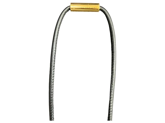 Hermès Collana Hermes Loop Grand Nero D'oro - vista 2