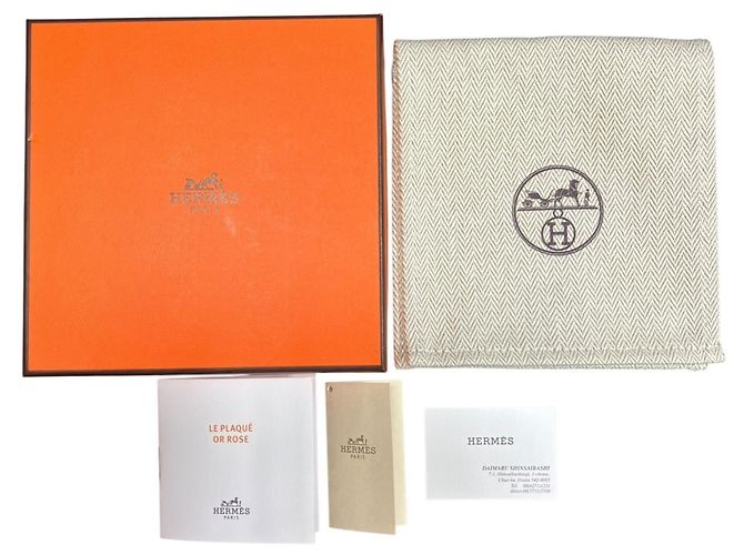 Hermès Collana Hermes Loop Grand Nero D'oro - vista 6