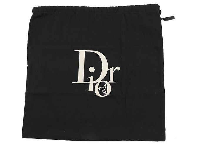 Borsa a tracolla in nylon e pelle Christian Dior Nero - vista 12