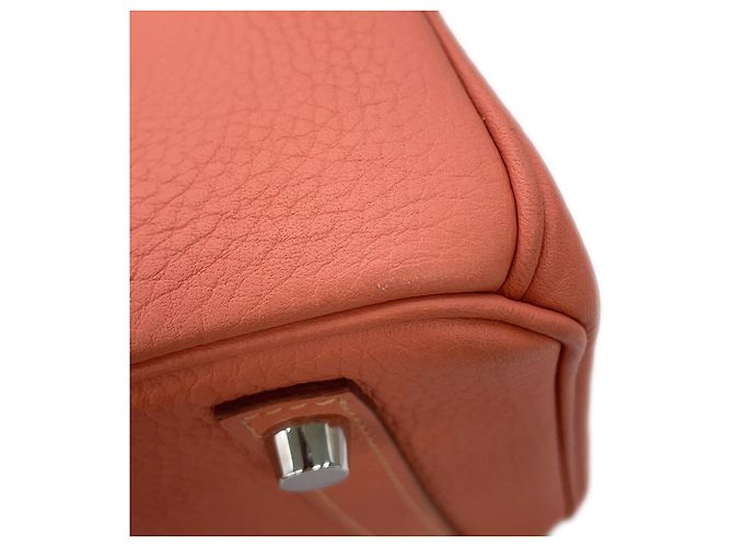 Hermès Borsa Hermes Birkin 30 Rosy Togo Rosa - vista 10