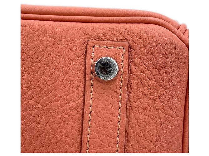 Hermès Borsa Hermes Birkin 30 Rosy Togo Rosa - vista 14