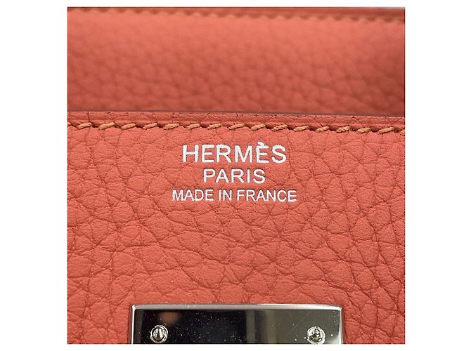Hermès Borsa Hermes Birkin 30 Rosy Togo Rosa - vista 16