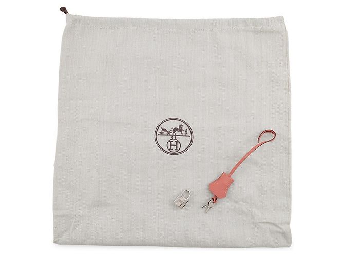 Hermès Borsa Hermes Birkin 30 Rosy Togo Rosa - vista 17