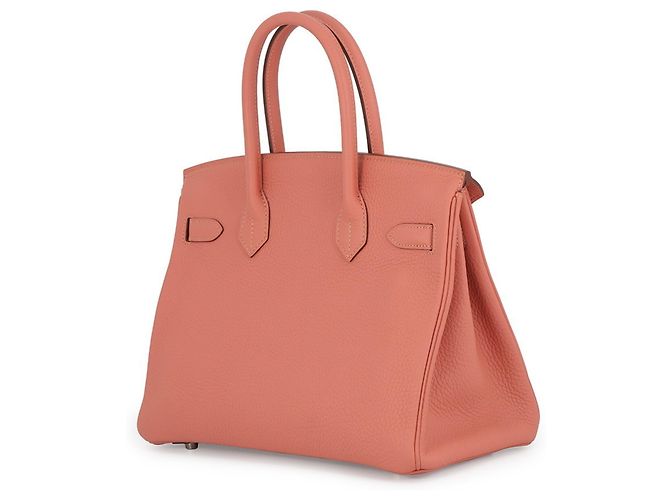 Hermès Borsa Hermes Birkin 30 Rosy Togo Rosa - vista 2