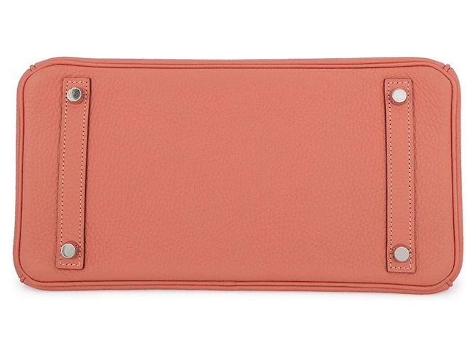 Hermès Borsa Hermes Birkin 30 Rosy Togo Rosa - vista 3