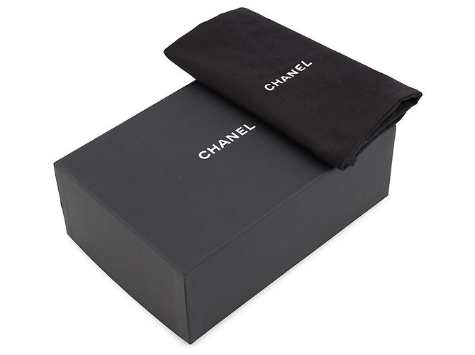 Mini sac à main Chanel Matelassé Gris - vue 12