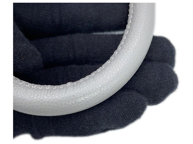 Mini sac à main Chanel Matelassé Gris - vue 7
