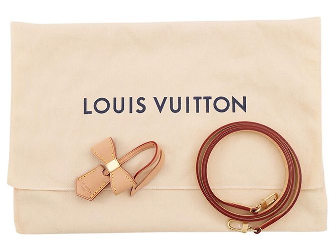 Louis Vuitton Alma BB Monogram Cherry Handtasche Weiß Monogramm - Ansicht 14