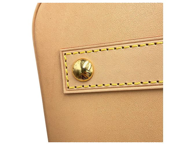 Louis Vuitton Alma BB Monogram Cherry Handtasche Weiß Monogramm - Ansicht 9