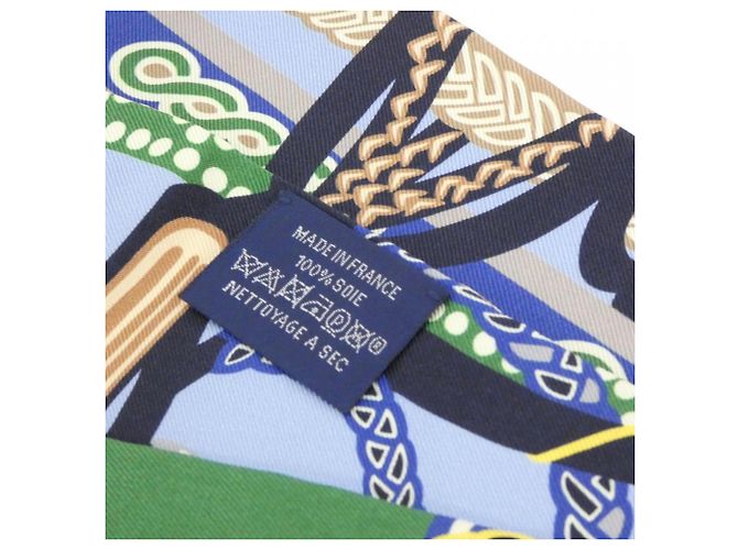 Hermès Hermes Fantaisie d'Etriers Twilly Schal Mehrfarben - Ansicht 3