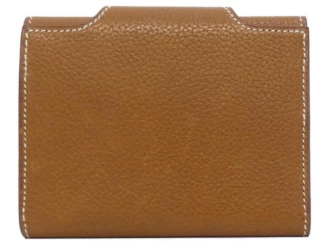 Hermès Hermes Iliade Compact Wallet/Coin Case Rosso - vista 2