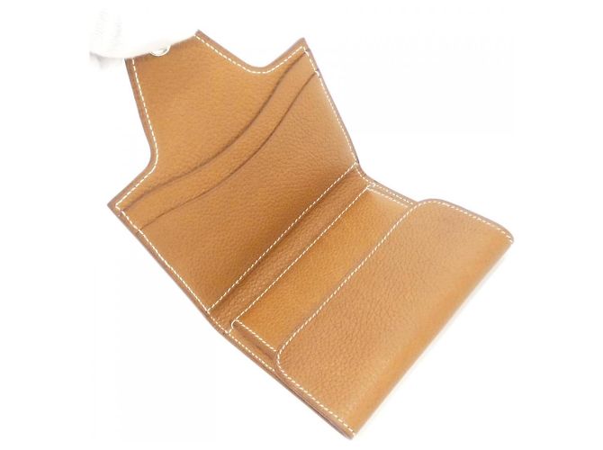 Hermès Hermes Iliade Compact Wallet/Coin Case Rosso - vista 5