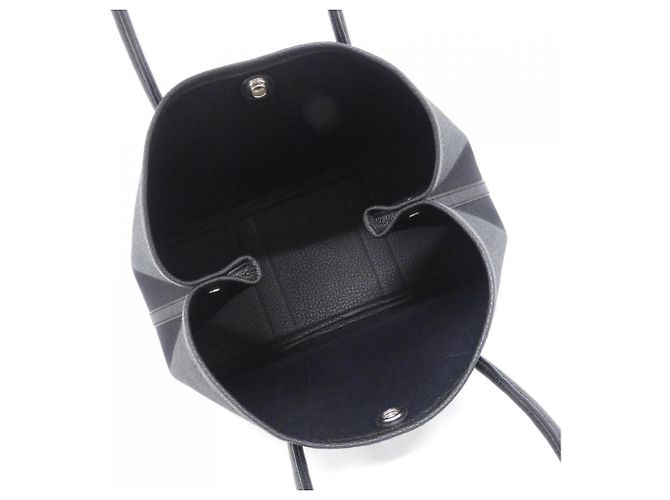 Hermès Hermes Garden Party Handtasche Schwarz - Ansicht 5