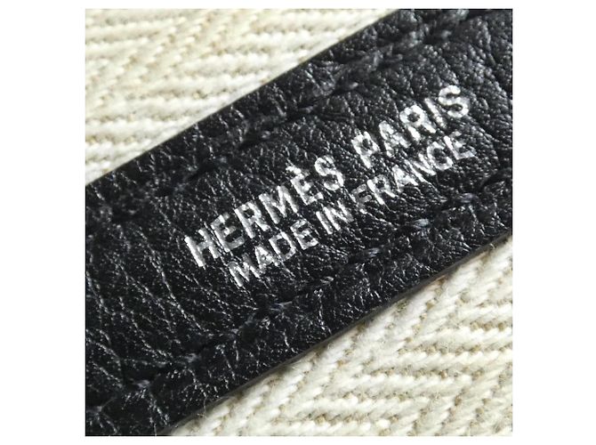 Hermès Hermes Garden Party 36cm Handtasche Schwarz - Ansicht 9