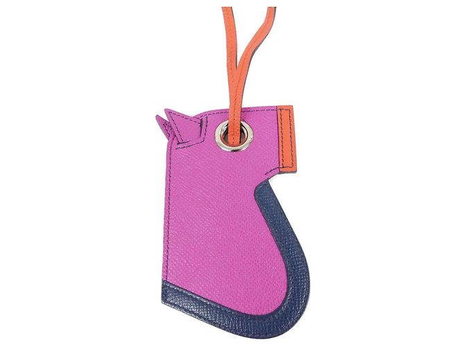 Hermès Portachiavi Hermes Camail 072032CK Porpora - vista 2