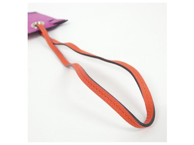 Hermès Portachiavi Hermes Camail 072032CK Porpora - vista 5