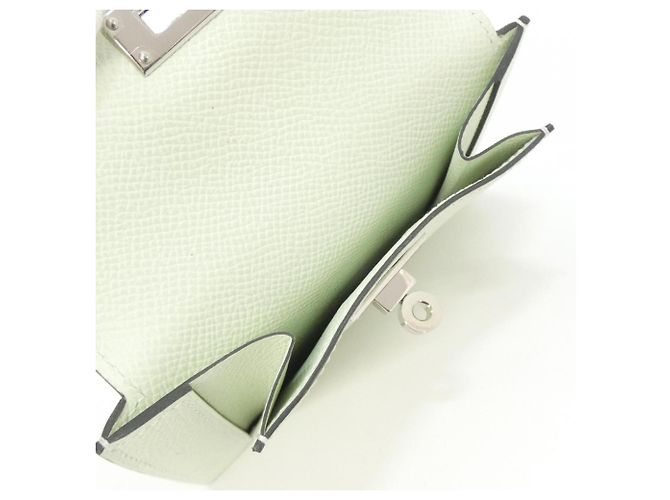 Hermès Hermes Kelly Pocket Compact Wallet Green - view 3