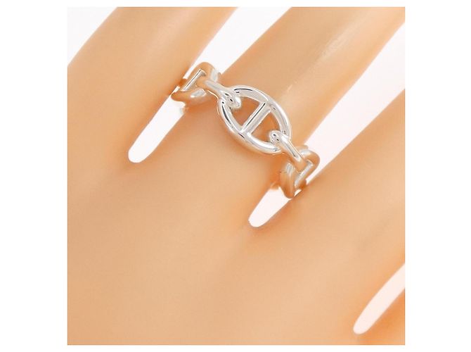 Ring Anel Hermès Chaine d'Ancre Enchainée - vista 4
