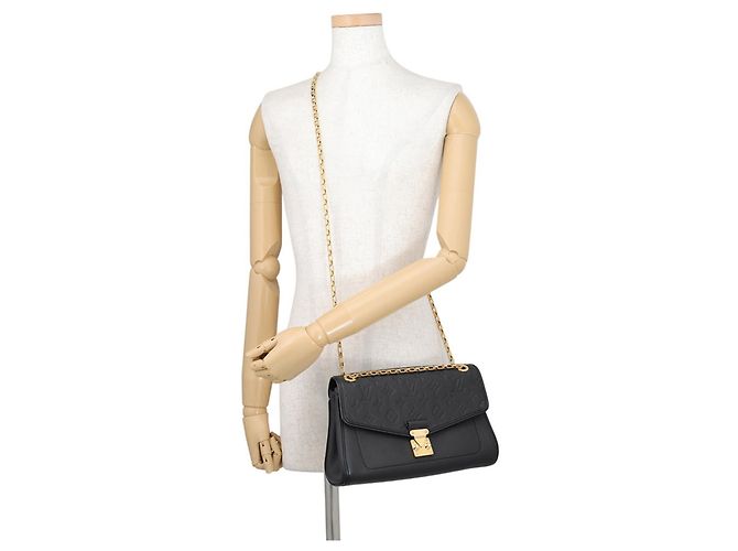Borsa a tracolla con catena Louis Vuitton Monogram Empreinte Nero Monogramma - vista 5