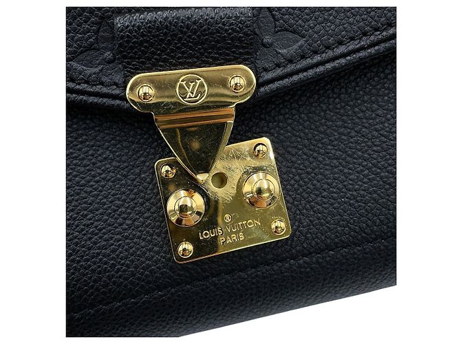Borsa a tracolla con catena Louis Vuitton Monogram Empreinte Nero Monogramma - vista 8