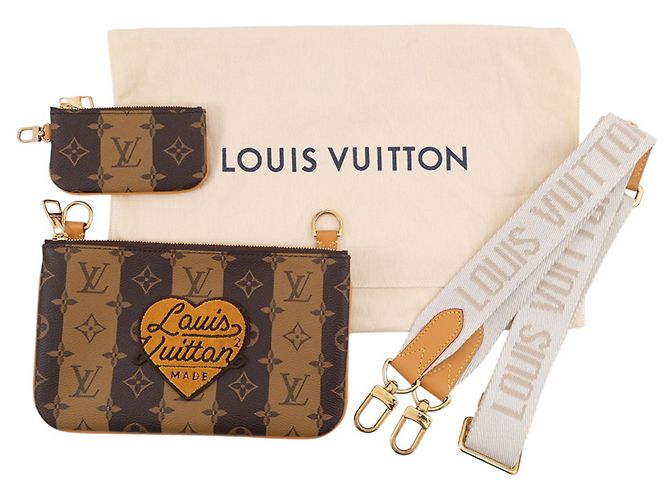Louis Vuitton Monogram Shoulder Bag Brown - view 17
