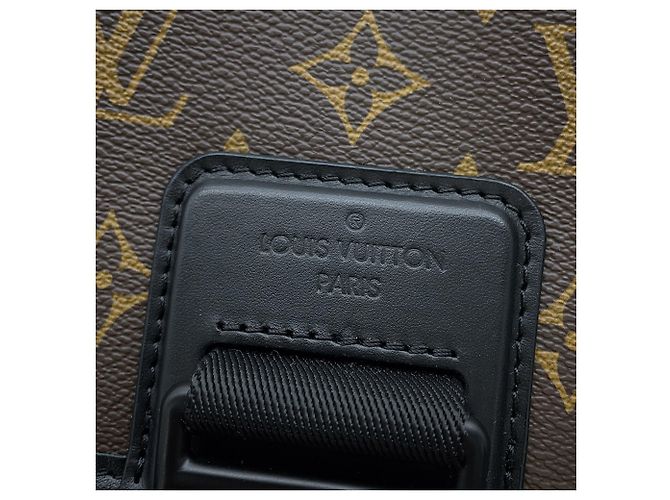 Bolsa de Ombro Louis Vuitton Monogram Macassar Archie Preto Monograma - vista 7