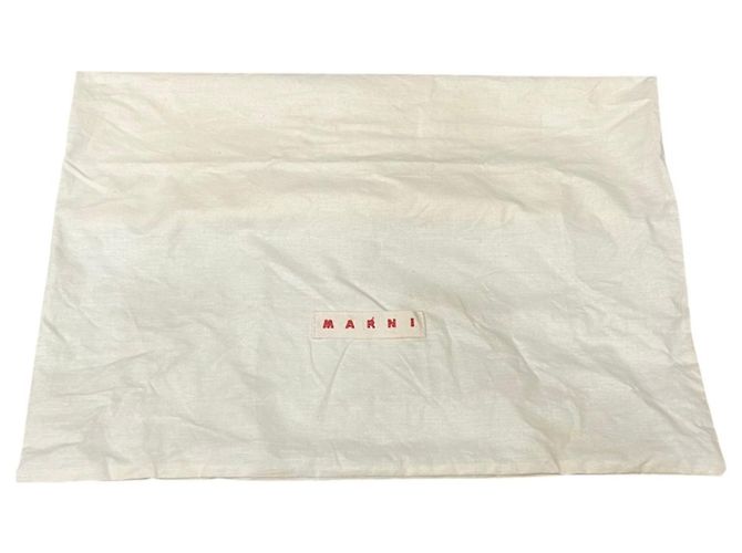 Bolso cesta Small Marni Castaño - vista 5