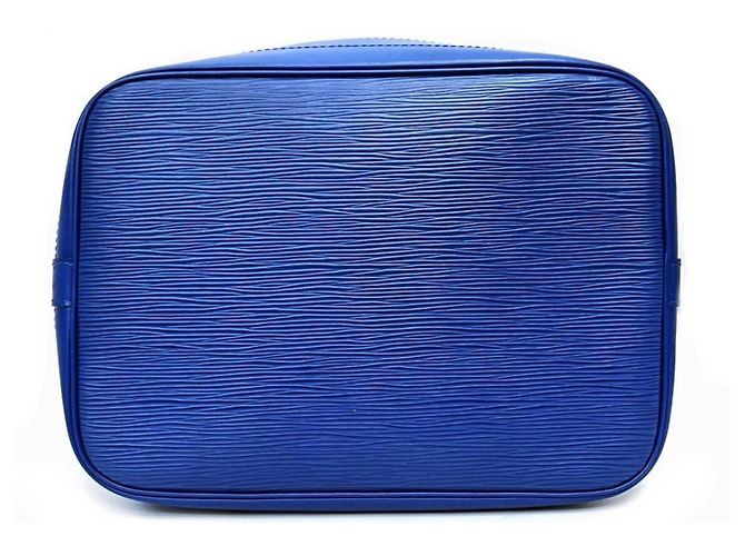 Borsa a tracolla Louis Vuitton Noe in pelle Epi Blu - vista 3
