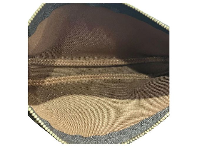Bolsa Louis Vuitton Mini Pochette Accessoires Marrom Monograma - vista 6