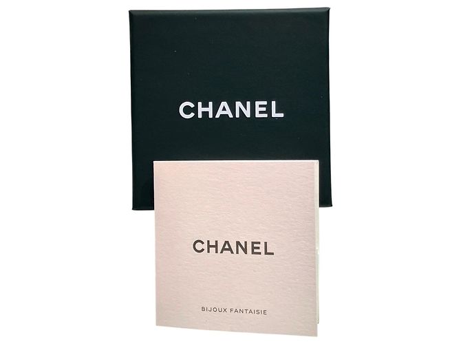 Orecchini a lobo Chanel Coco Mark con strass D'oro - vista 6
