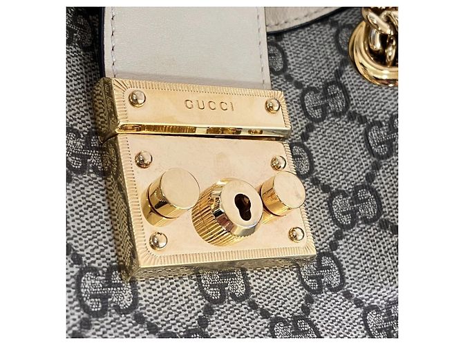 Borsa Tote Gucci GG Small in beige - vista 8