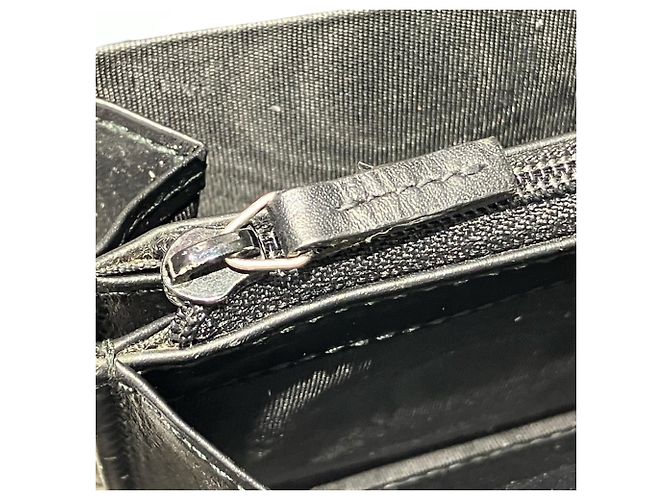 Gucci Langbrieftasche mit Wolfskopf-Animal-Print Schwarz - Ansicht 6