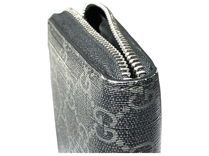 Gucci Langbrieftasche mit Wolfskopf-Animal-Print Schwarz - Ansicht 7