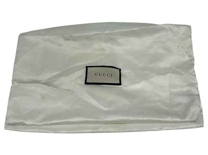 Borsa a tracolla Gucci in canvas e pelle nera Nero - vista 5